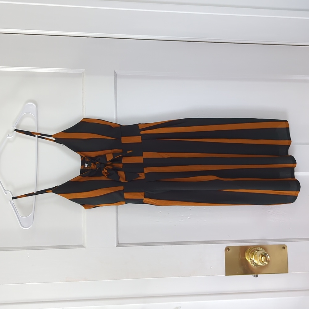 Unknown Brand Vertical stripe dress
